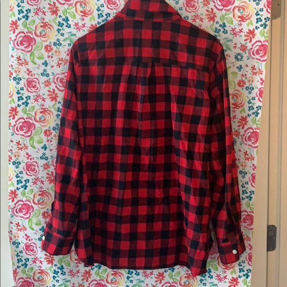 Classic red flannel shirt - Picture 3 of 3